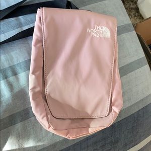North Face Pink cross-body bag